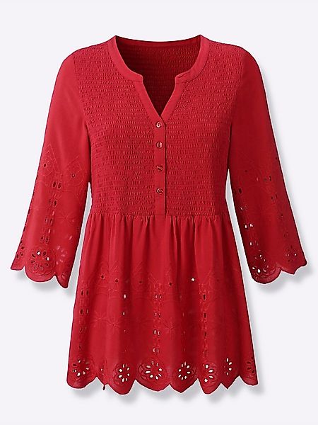 Witt Klassische Bluse Spitzen-Bluse 3/4-Arm günstig online kaufen