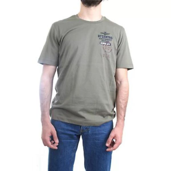 Aeronautica Militare  T-Shirt 231TS2089J594 T-Shirt/Polo Mann Grün günstig online kaufen