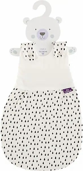 Träumeland Babyschlafsack »Außenschlafsack Tropfen schwarz« günstig online kaufen