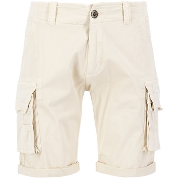 Alpha Industries  Shorts Crew Short - jet stream white günstig online kaufen