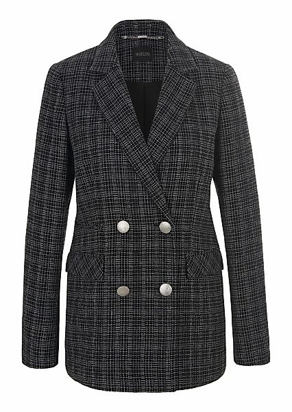 MADELEINE Jackenblazer "Blazer Klassischer Blazer mit silberfarbenen Knöpfe günstig online kaufen