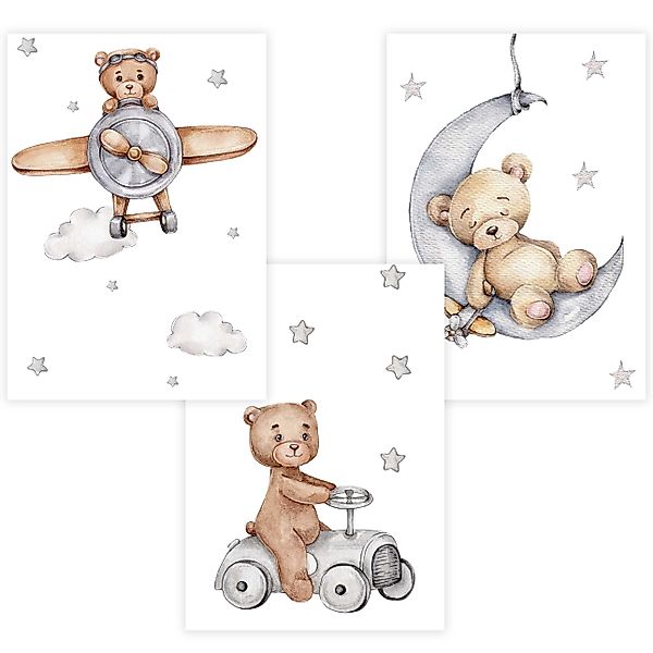 WANDKIND Poster WANDKIND Kinderzimmer Poster Set günstig online kaufen
