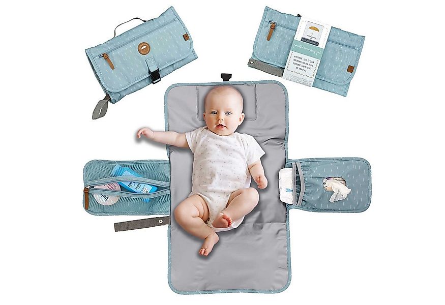 Mama Poppins Germany Wickeltasche Wickelunterlage für Unterwegs mit vielen günstig online kaufen