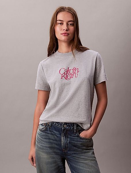 Calvin Klein Jeans T-Shirt SS FITTED SCRIPT CALVIN KLEIN TE Mit Rundhalsaus günstig online kaufen