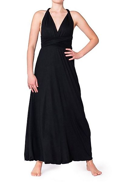 PANASIAM Tunikakleid langes Maxikleid Infinity Dress mit V-Ausschnitt Abend günstig online kaufen