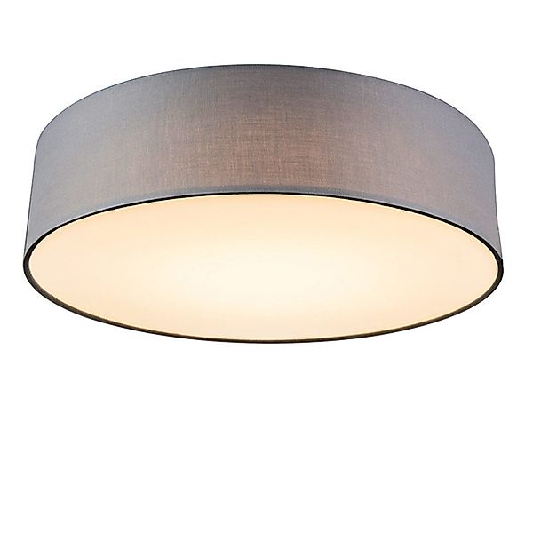Qazqa Deckenleuchte Drum led, LED fest günstig online kaufen