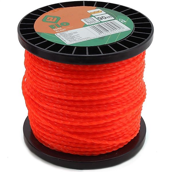 TOYA Rasentrimmer-Ersatzspule Mähfaden Silent 2,4 mm günstig online kaufen