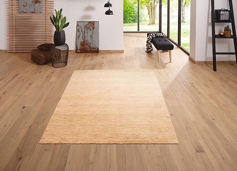 OTTO home Wollteppich »Tessa« rechteckig 15 mm Höhe reine Wolle, handgewebt günstig online kaufen