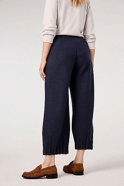 Himalaya Clothing Stoffhose Walkhose aus Merinowolle mit Komfortbund - navy günstig online kaufen