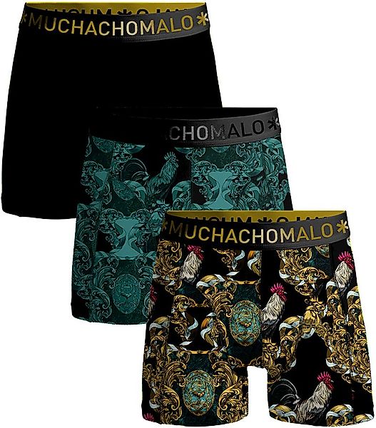 Muchachomalo Boxershorts 3er-Pack Man Rooster - Größe XXL günstig online kaufen