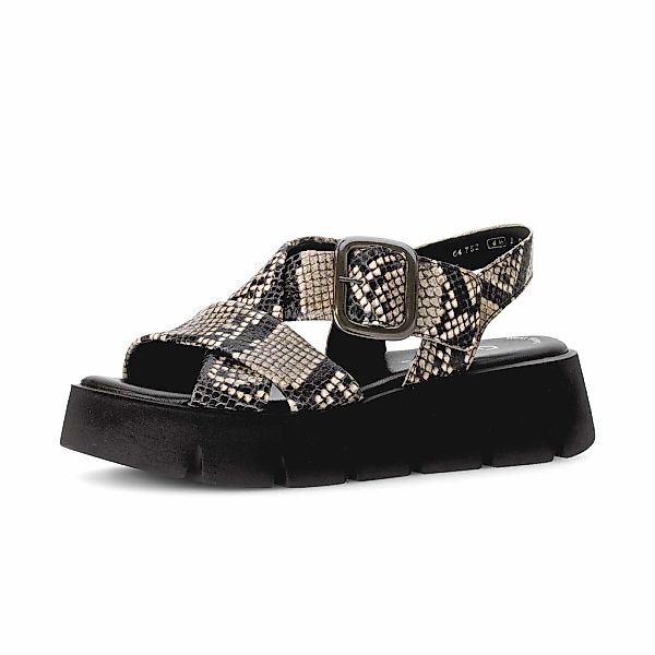 Gabor Plateausandaletten "Plateau Sandale Effektleder" günstig online kaufen