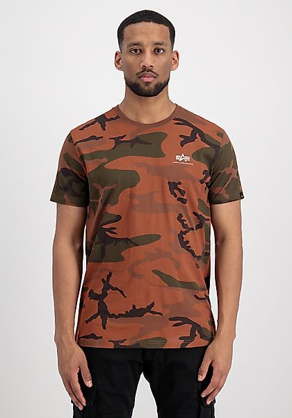 Alpha Industries T-Shirt "Basic T-Shirt SL Camo" günstig online kaufen