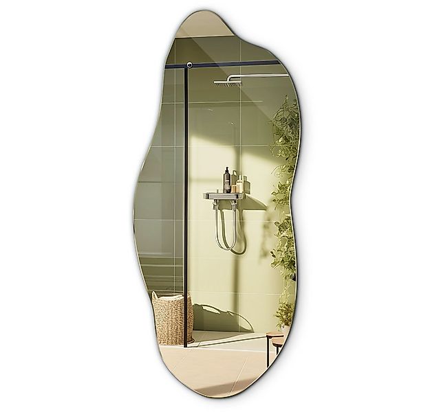 Tulup Dekospiegel Modischer dekorativer Wand-Badezimmerspiegel mit unregelm günstig online kaufen