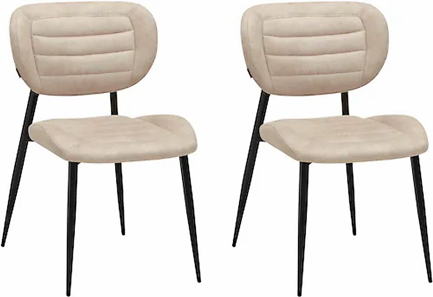 OMG Design Esszimmerstuhl »Rikki« (Set) 2 Stk.bequemer Polsterstuhl in mode günstig online kaufen