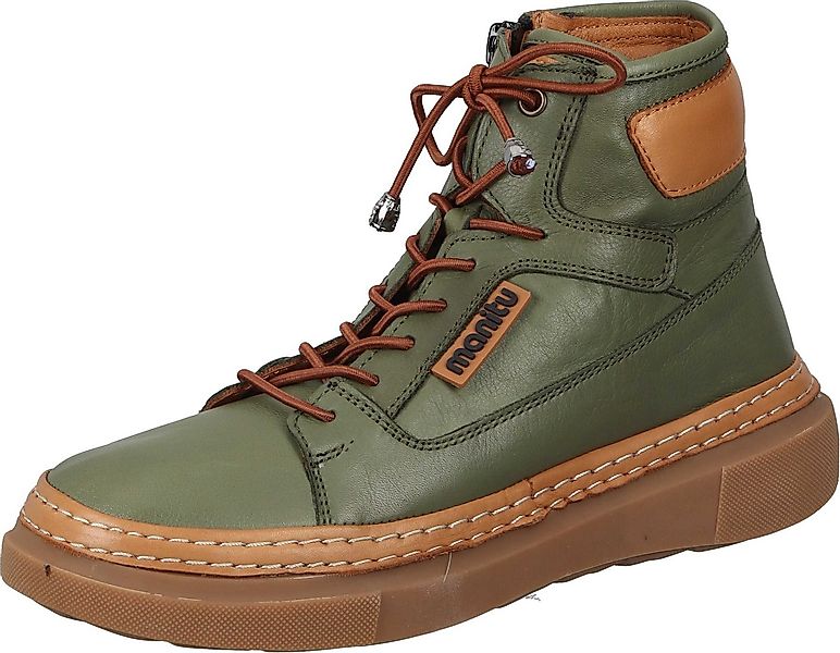 Manitu Stiefeletten Schnürstiefelette aus echtem Leder günstig online kaufen