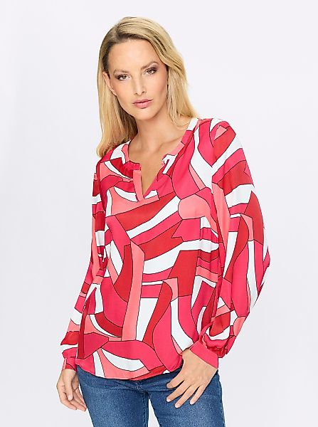 heine Klassische Bluse Druckbluse günstig online kaufen