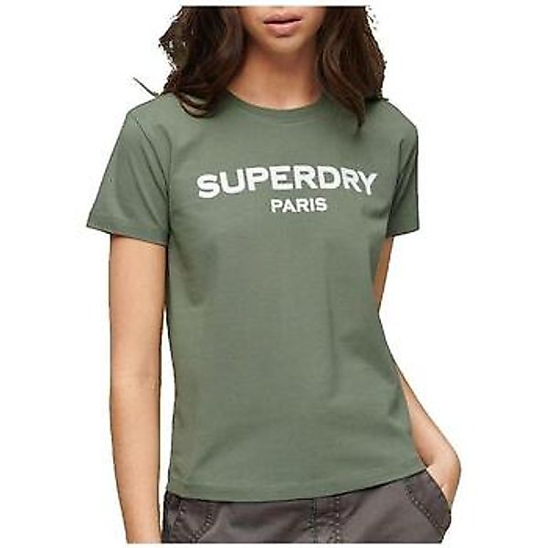 Superdry  T-Shirt T-shirt  Sport Luxe kaki günstig online kaufen
