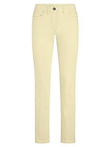 Hose im 5-Pocket-Schnitt Peter Hahn gelb günstig online kaufen