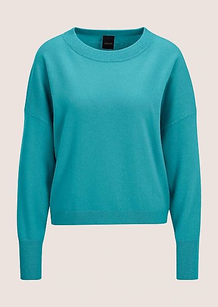 MADELEINE Longpullover "Strickpullover Kaschmir Pullover mit Rundhalsaussch günstig online kaufen