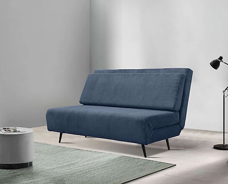 andas Schlafsofa »Linnea«, Daybed mit aufklappbarer Liegefläche, in Webstof günstig online kaufen