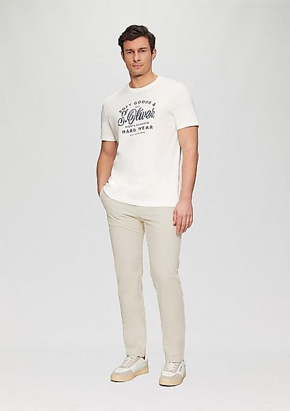 s.Oliver Chinos Hose PHOENIX Phoenix: Strukturierte Chino mit Elastikbund günstig online kaufen
