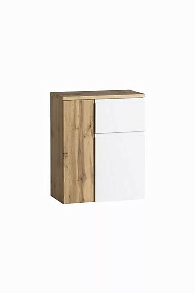 HELD MÖBEL Unterschrank in weiß, wotaneiche, MDF - 65x79x35cm (BxHxT) günstig online kaufen