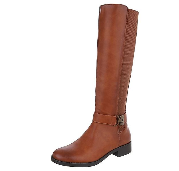 Ital-Design Elegante Stiefel mit Riemen für Damen – Herbst-/Wintersaison St günstig online kaufen