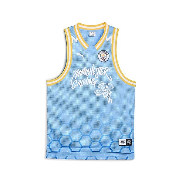 PUMA Trainingsshirt "PUMA HOOPS x MANCHESTER CITY Basketballtrikot Herren" günstig online kaufen