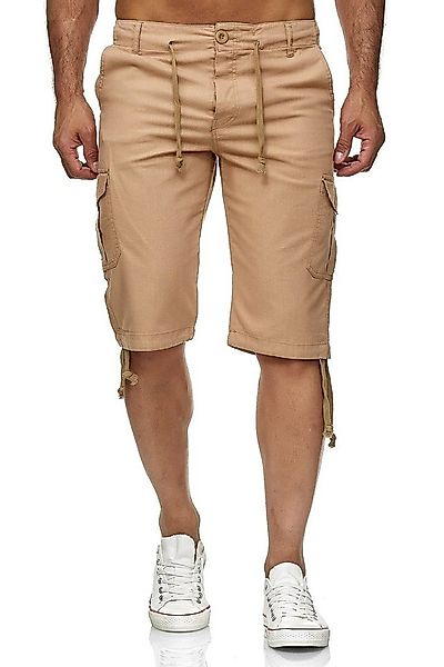 Reslad Leinenhose Reslad Leinen Cargo Shorts Männer Strandhose Herren Leine günstig online kaufen