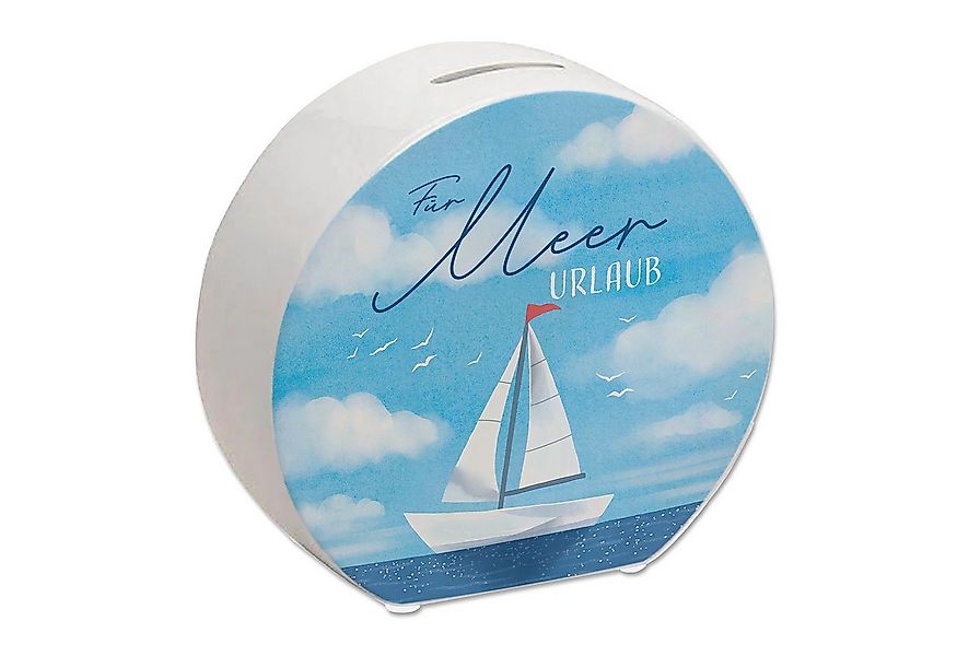 speecheese Spardose Segelboot Spardose mit Spruch Für Meer Urlaub günstig online kaufen
