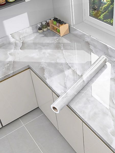 HomeBella Mustertapete Selbstklebende Wandfolie Marmormuster Dekorative Tap günstig online kaufen