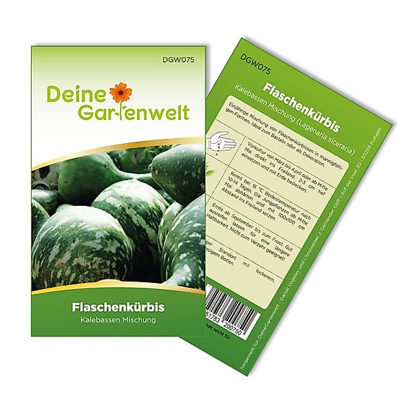 Deine Gartenwelt Flaschenkürbis Mischung Samen günstig online kaufen