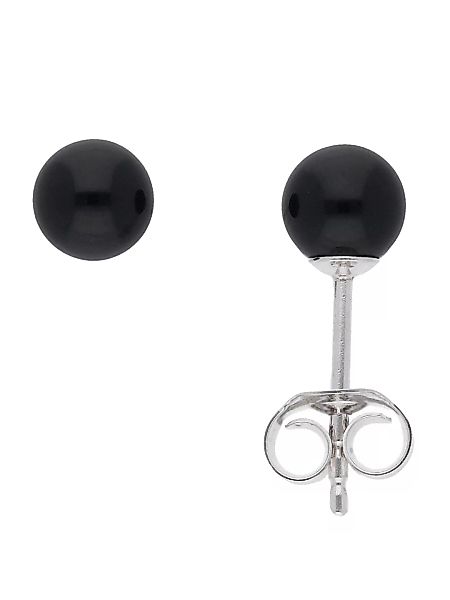 Adelia´s Paar Ohrhänger "925 Silber Ohrringe Ohrstecker Ø 5,4 mm", mit Onyx günstig online kaufen