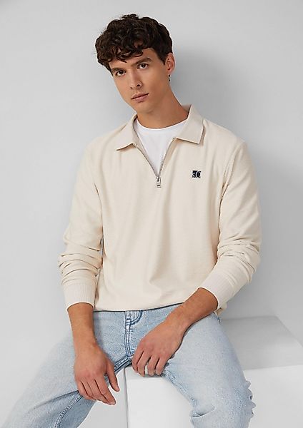 s.Oliver Sweatshirt Sweatshirt Leichtes Baumwoll-Sweatshirt mit günstig online kaufen