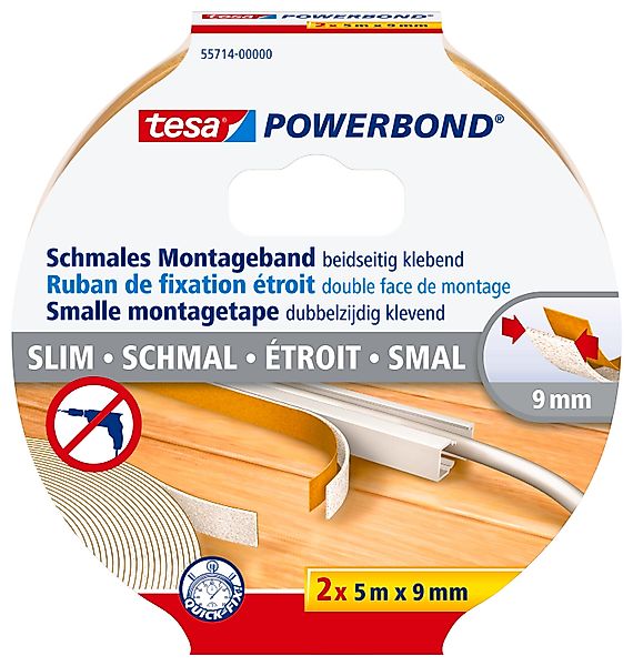 tesa Doppelklebeband POWERBOND Doppelseitiges Klebeband - günstig online kaufen