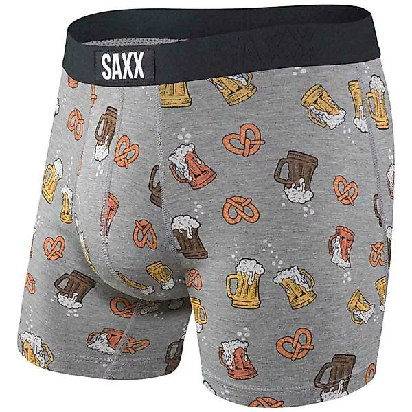 Saxx Underwear Vibe Boxer S Grey Beer Cheers günstig online kaufen