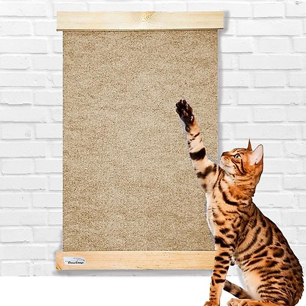 Jungengel Kratzmatte Katzen 55x40cm Wandmatte Katzenmatte günstig online kaufen