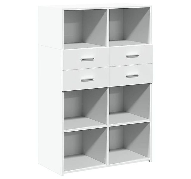 vidaXL Highboard Highboard Weiß 80x42,5x124 cm Holzwerkstoff (1 St) günstig online kaufen