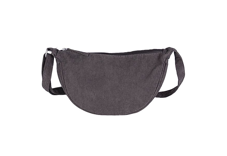 MIRROSI Schultertasche Damen Runde Bauchtasche aus Cord, Brusttasche, Leich günstig online kaufen