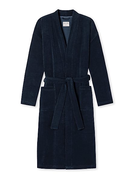 Schiesser Bademantel Feather Terry, Bade-mantel sauna günstig online kaufen