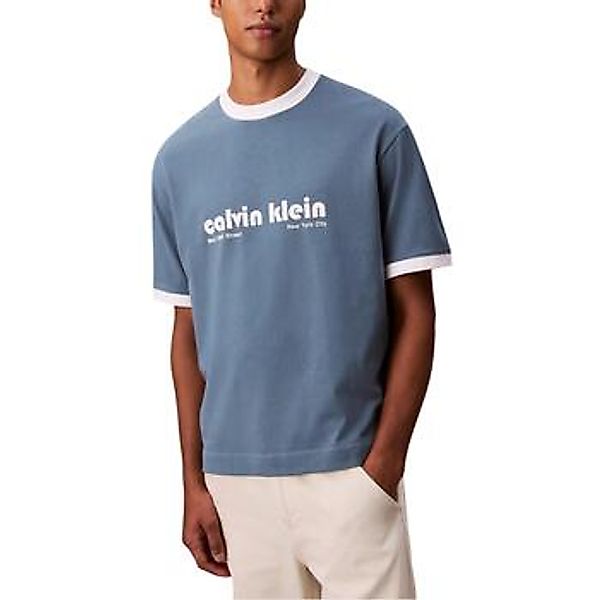 Calvin Klein Jeans  T-Shirt SS RETRO LOGO RINGER LV04RC244G günstig online kaufen