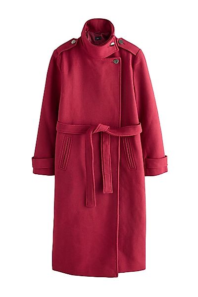 Next Langmantel Formeller Mantel mit Trichterkragen günstig online kaufen