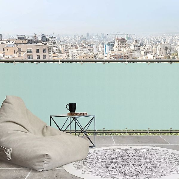 Balkon Sichtschutz Pastell Mint günstig online kaufen