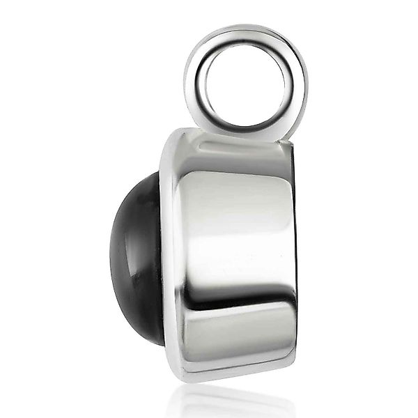 Materia Kettenanhänger Onyx Edelstein Anhänger Schwarz günstig online kaufen