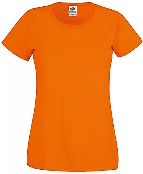 Fruit of the Loom Rundhalsshirt Damen Original T Lady-Fit / Belcoro® Garn günstig online kaufen