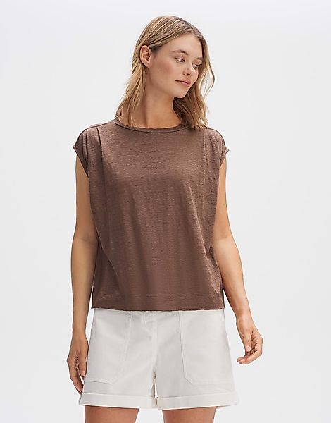 OPUS Kurzarmshirt Boxyshirt SASKINO Loose aus günstig online kaufen