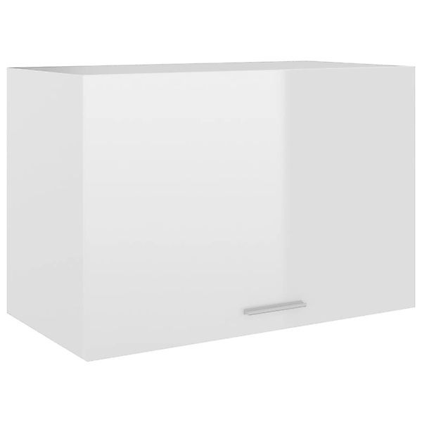 Hängeschrank Hochglanz-weiß 60x31x40 Cm Spanplatte günstig online kaufen