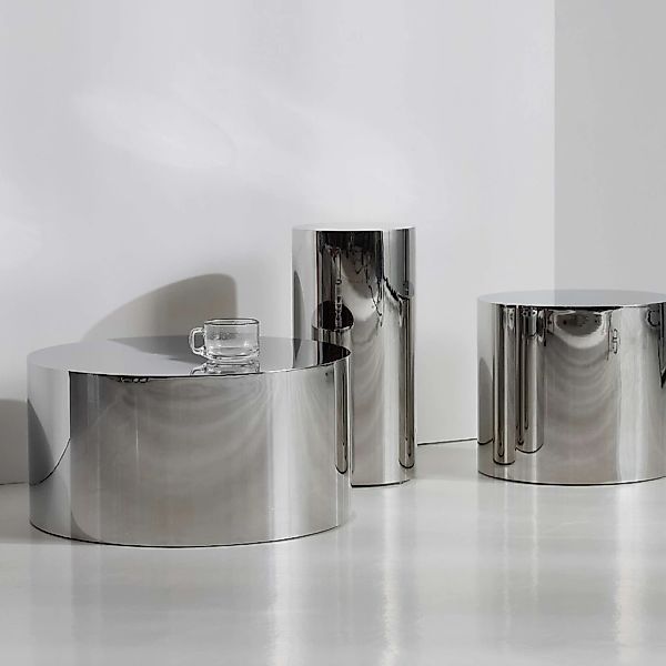 INNOVATION LIVING ™ Couchtisch "Tin Drum Tisch Ø40" 1 Stk. tlg. Minimalisti günstig online kaufen