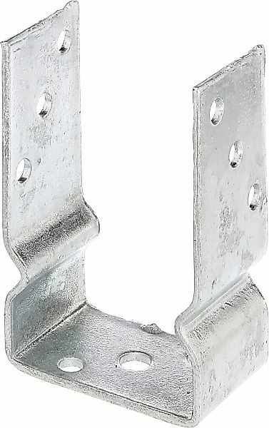 Alberts U-Pfostenträger Set, 4 Stk. tlg. feuerverzinkt, lichte Breite 91 mm günstig online kaufen