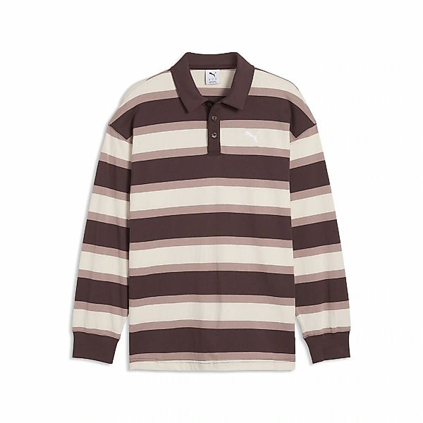 PUMA Poloshirt "Wardrobe Essentials Langarm-Rugbypolo Herren" günstig online kaufen